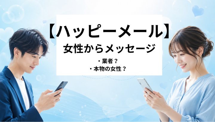 ハッピーメール 女性からメッセージ