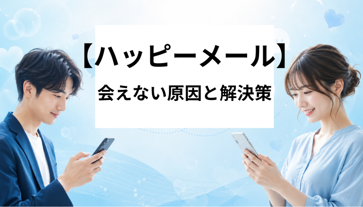 ハッピーメール　会えない原因