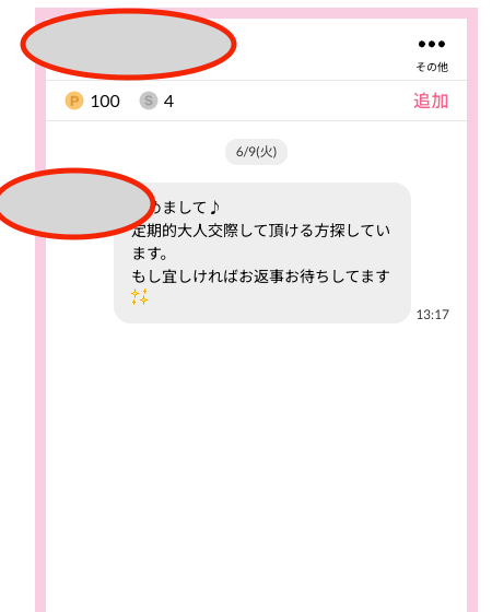 ワクワクメールで定期的な大人の交際を求めるメッセージ