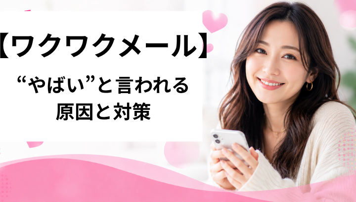 ワクワクメール やばいと言われる原因と対策