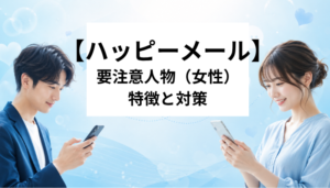 ハッピーメール 要注意人物 特徴と対策